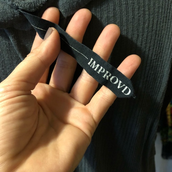 🌺Charcoal Ribbed Tank🌺 - Picture 4 of 4